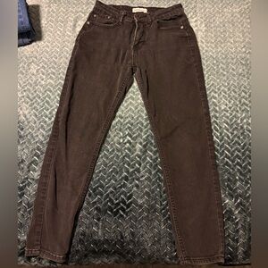 Washed black Denim Jeans